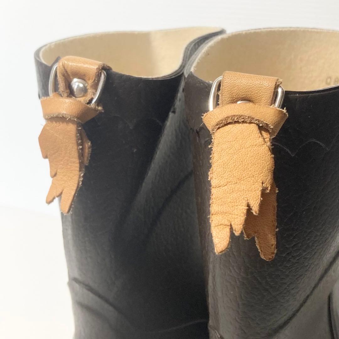 AIGLE エーグル ラバーブーツ ビゾン ブラウン 23cm