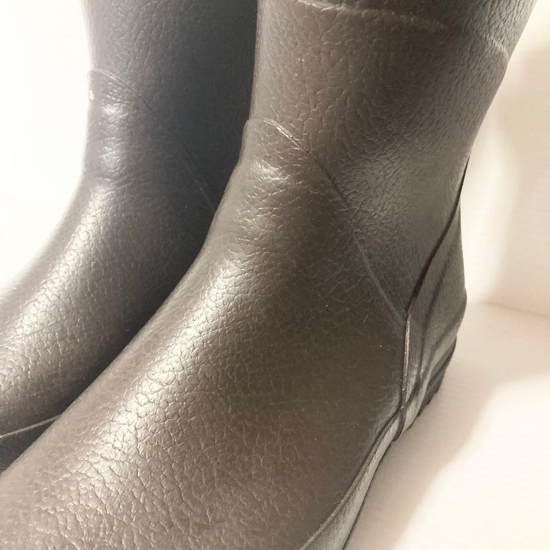 AIGLE エーグル ラバーブーツ ビゾン ブラウン 23cm
