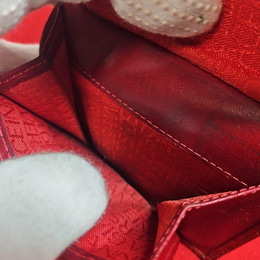 希少 GIANNI VERSACE ブラウン クロコ型押し 財布 ヴィンテージ