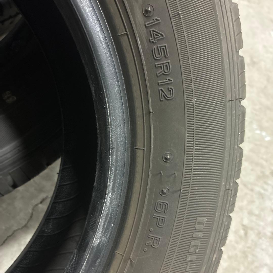 145R12 6PR 2024年製　4本　送料込