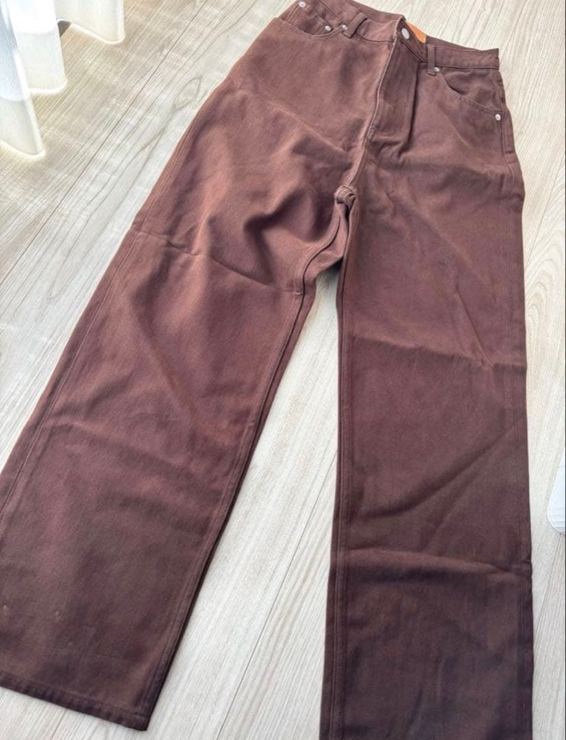新品未使用❤︎TODAYFUL Cary's Denim ブラウン　25