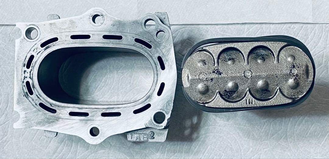 NR750 楕円ピストン　楕円シリンダー　チタンコンロッド　セット