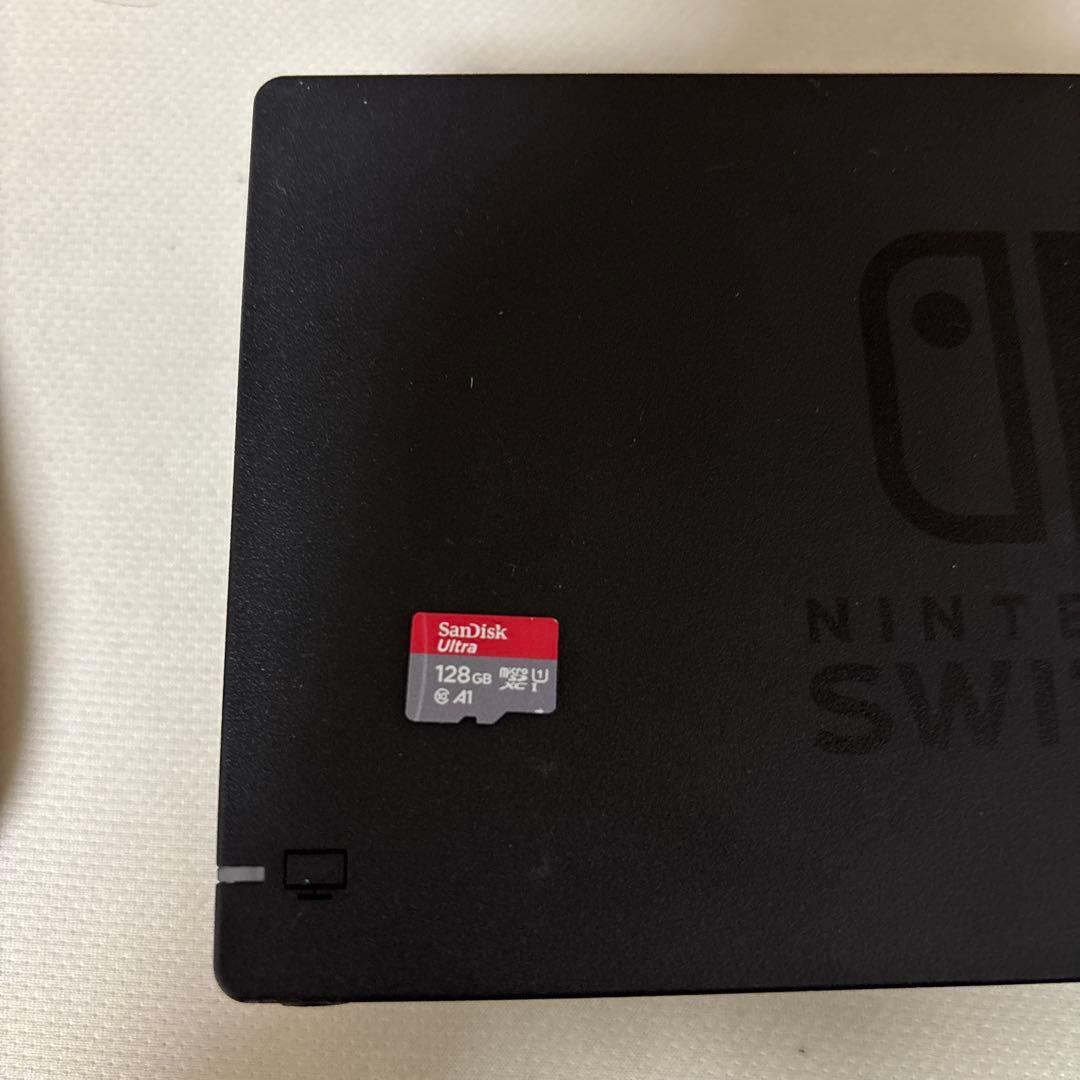 Switch本体と付属品 SDカード128GB ドラクエ7 Switch版