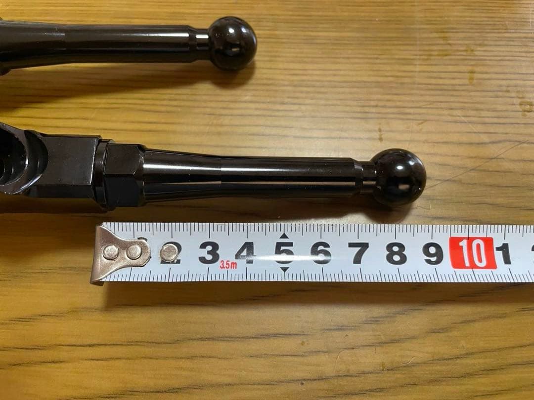 SHIMOTA製　ミラーステー zrx1200r 他　汎用