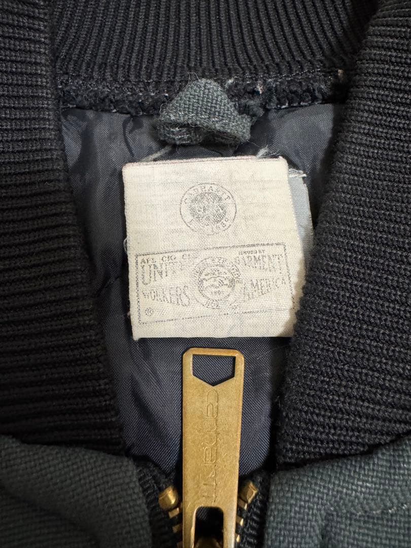 90s USA製 カーハート ダックベスト 希少カラー Carhartt レア