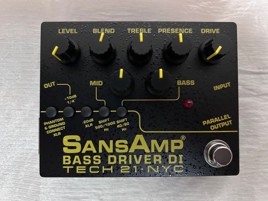 【未使用】TECH 21 SansAmp Bass D DI V2