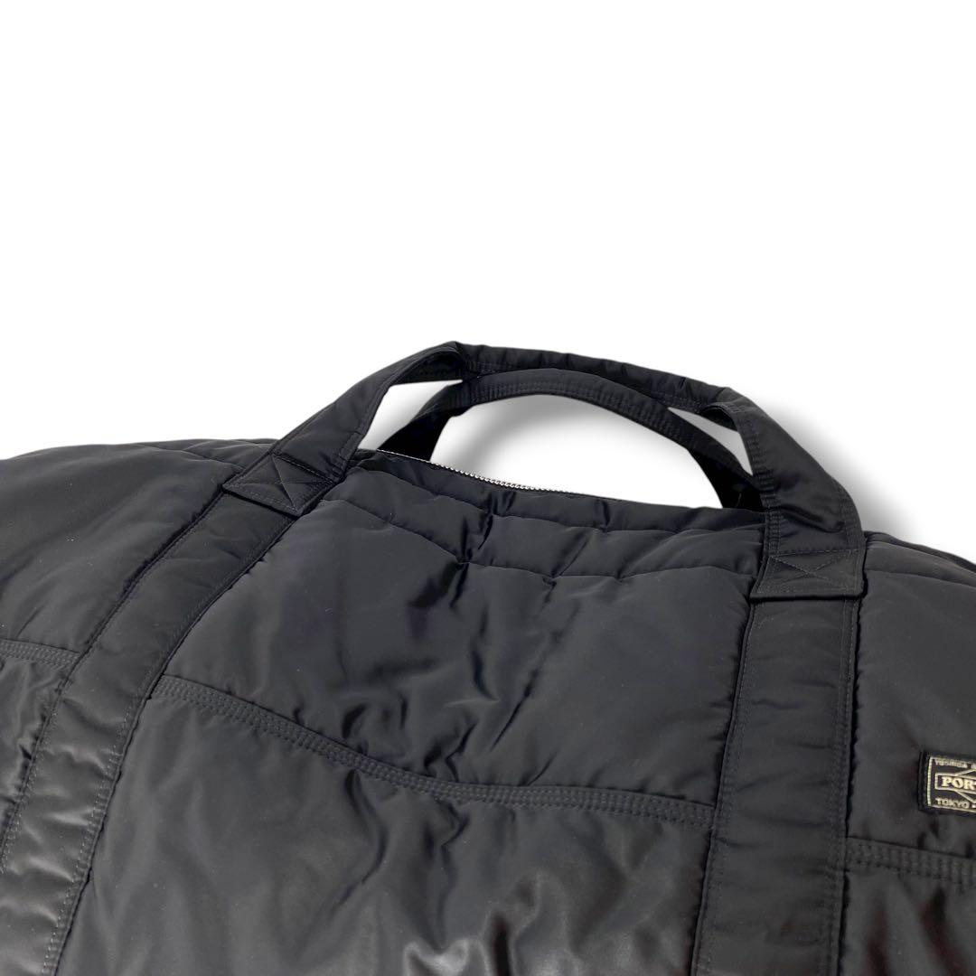 美品 ポーター タンカー 2way ボストンバッグ XLサイズ ストラップ付き