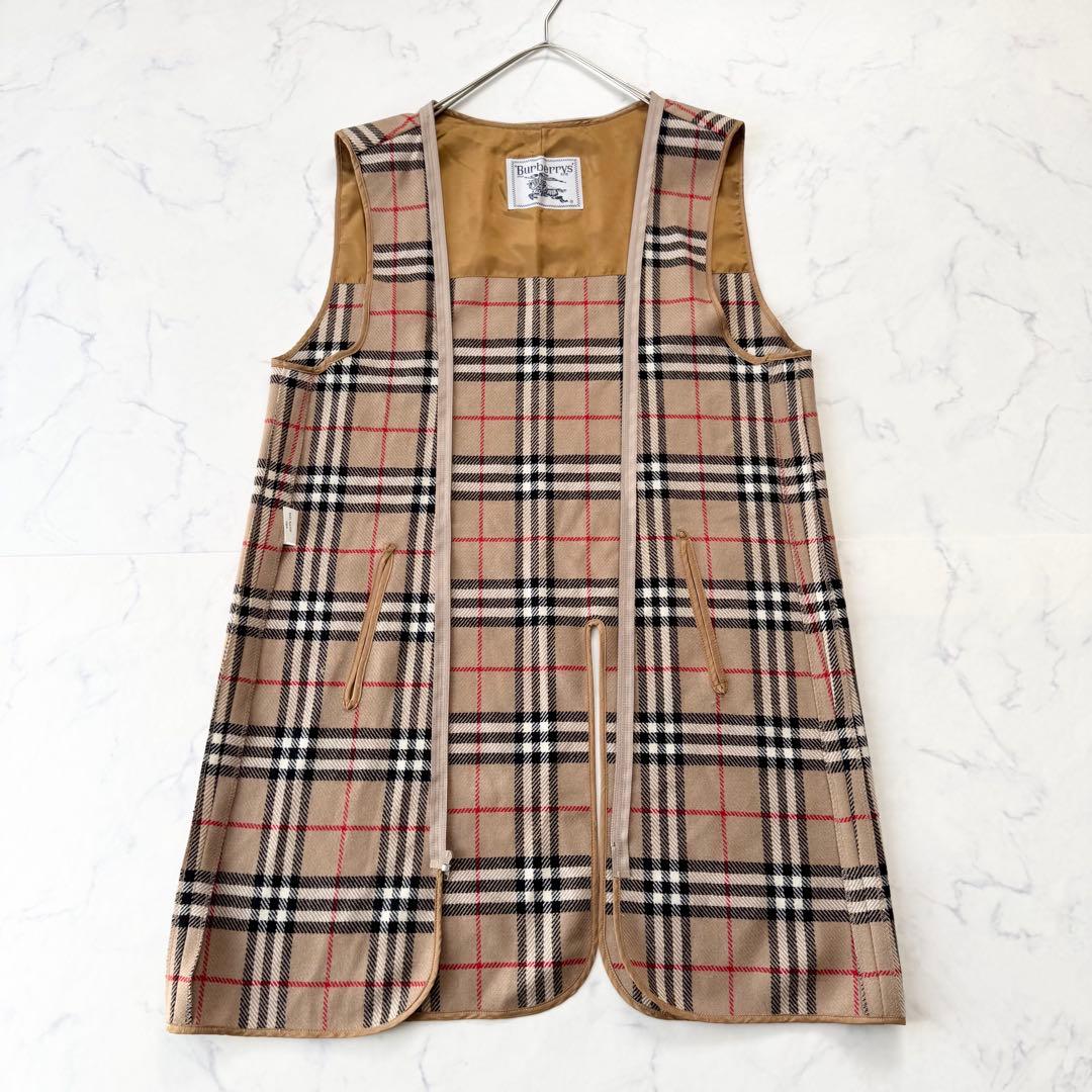 美品✨ Burberrys ライナー付き ステンカラーコート ノバチェック 11