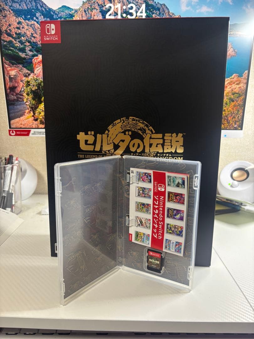 ゼルダの伝説　ティアーズオブザキングダム　コレクターズエディション　ソフト付き