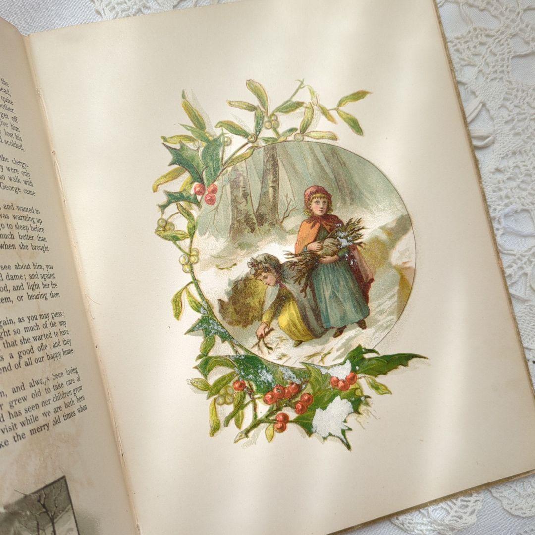 稀少1888アンティーク絵本 児童書 洋書古書 ヴィクトリアン 初版本 イギリス