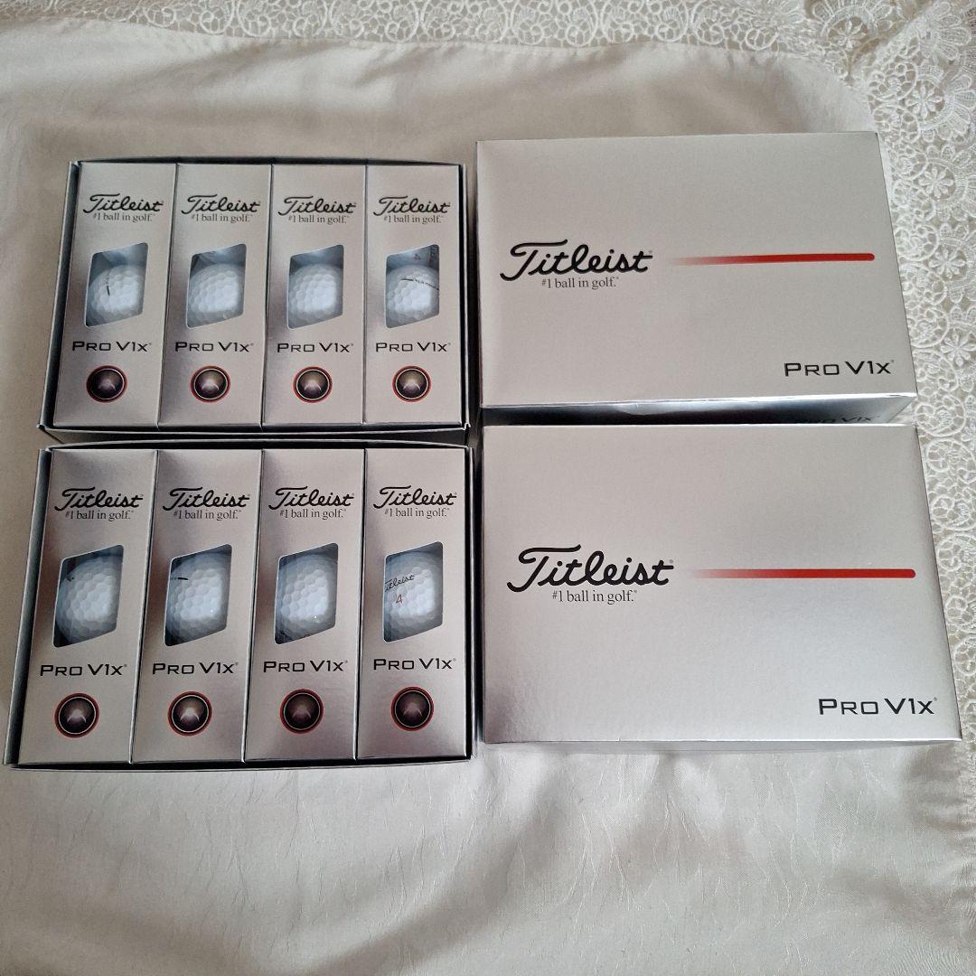 Titleist Pro V1x 2025年モデル 2ダース 24個