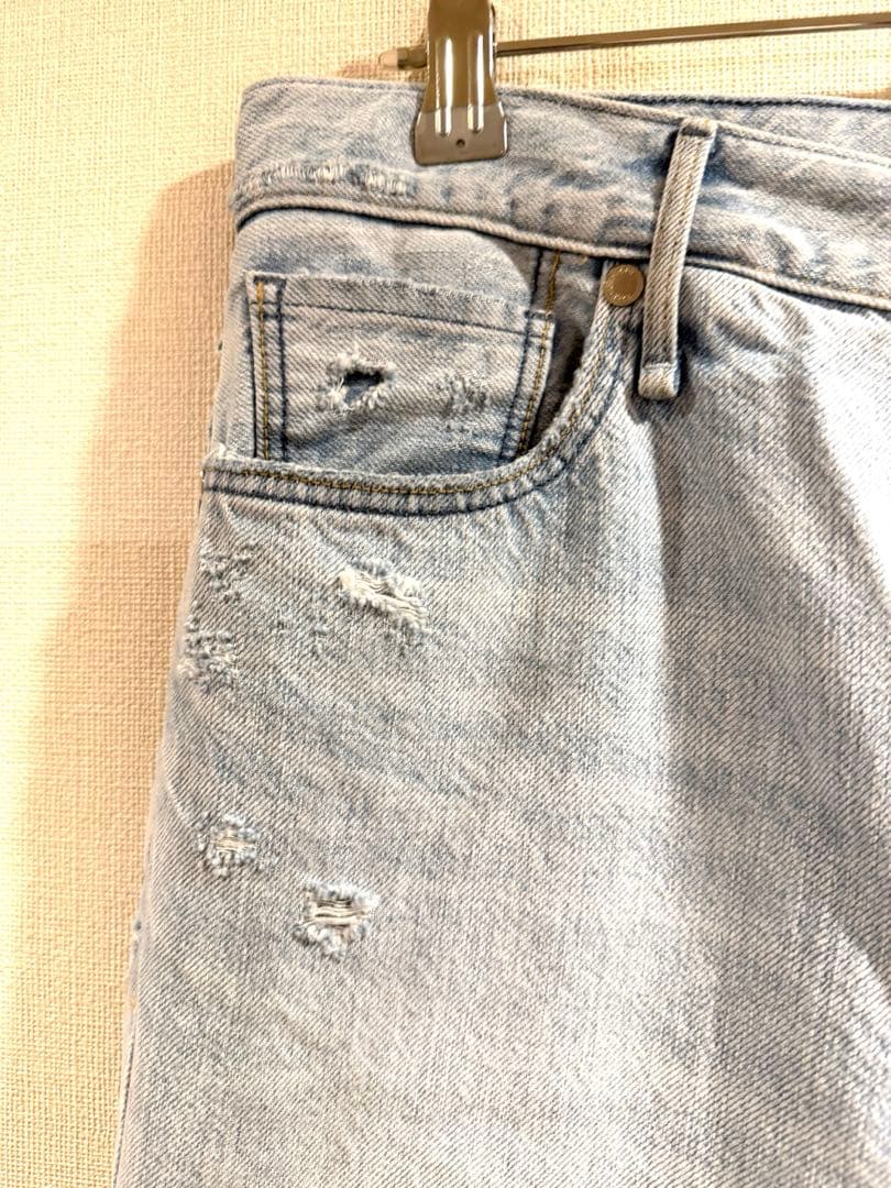IENA upper hights 別注THE HIMワイドストレートデニム24