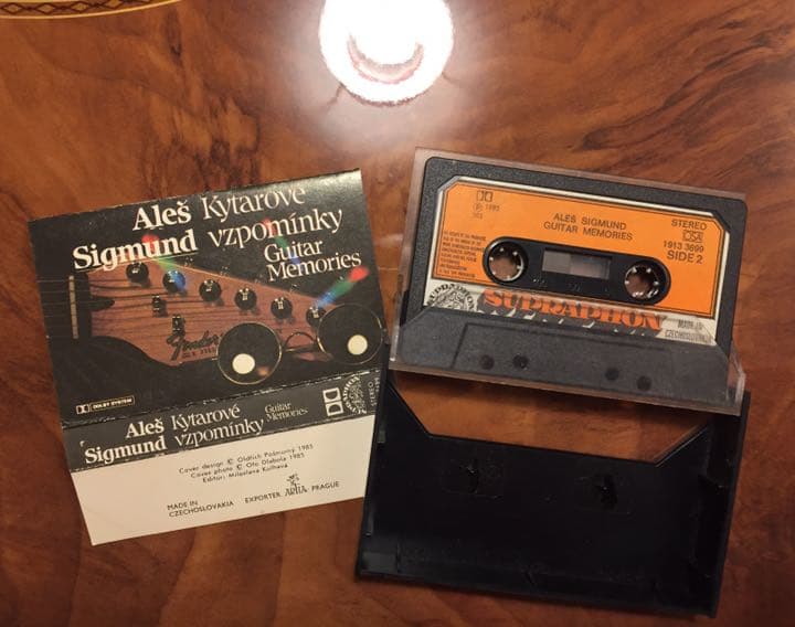 貴重カセット・Ales Sigmund・1985年Guitar Memories