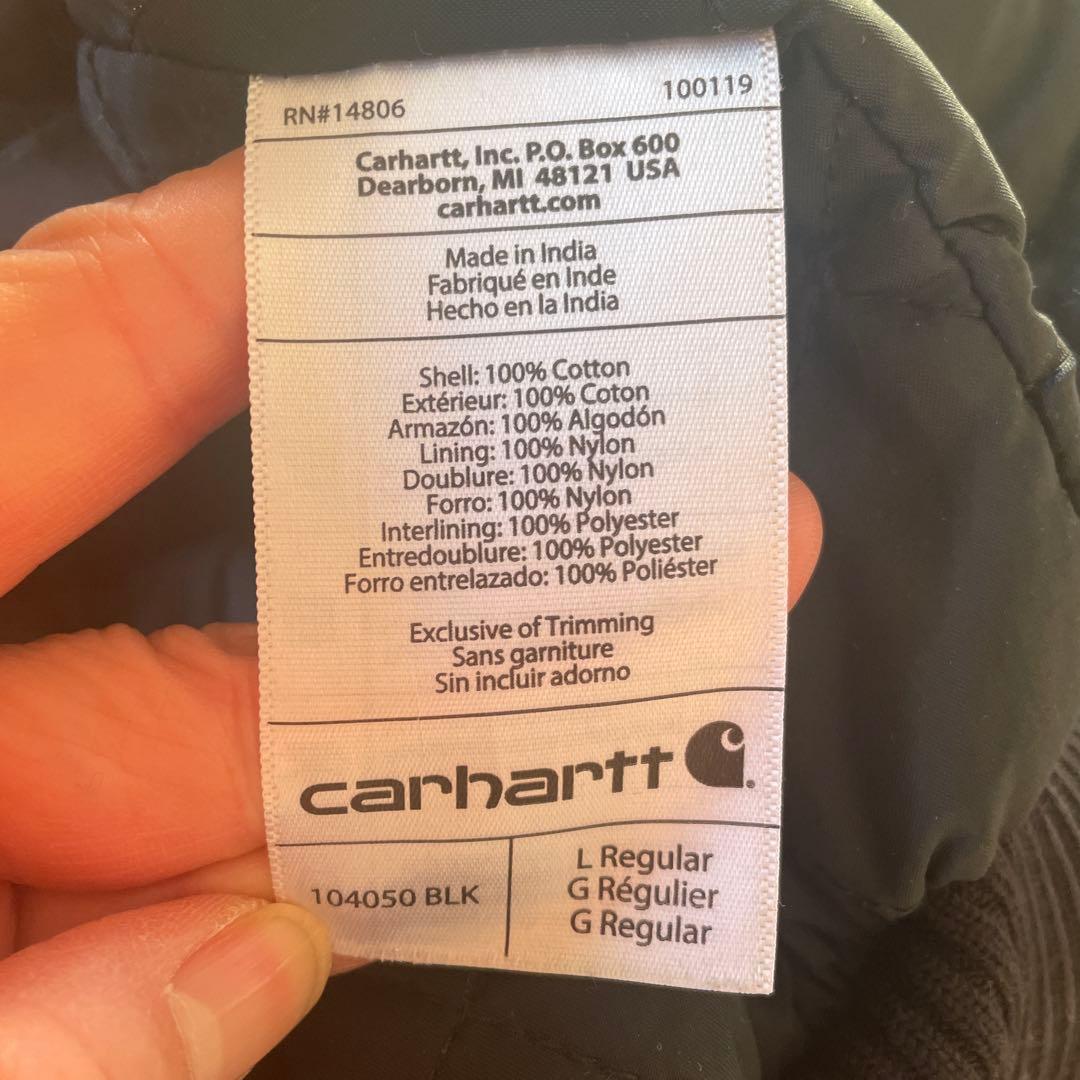 Carhartt カーハート アクティブジャケットLブラック
