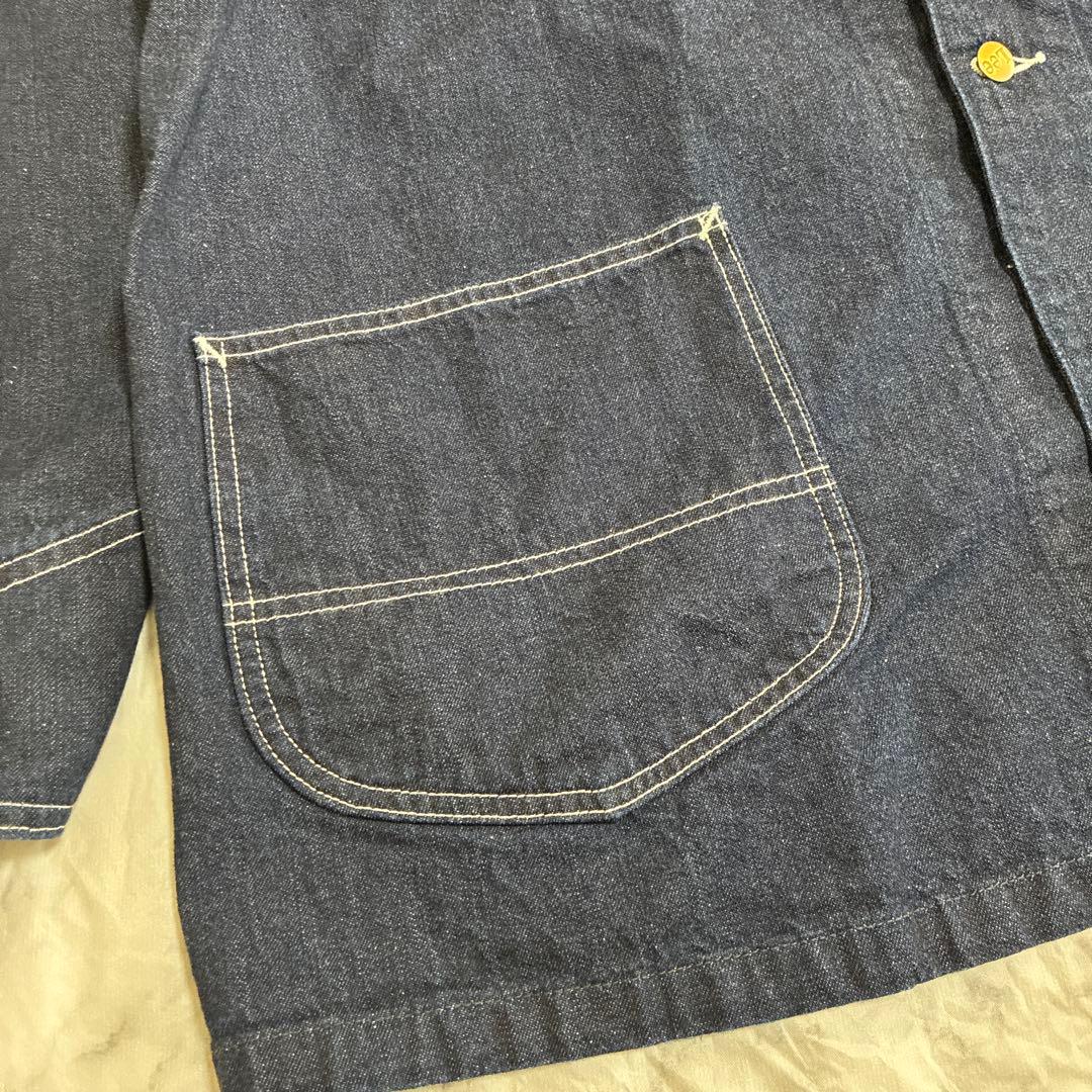 【濃紺】Lee デニム カバーオール 3L ロコジャケット LT0659