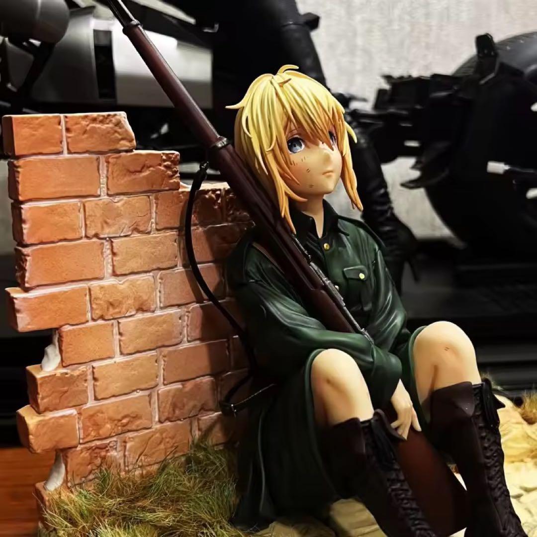 美少女　ヴァイオレット　ガレージキット　ガレキ　未塗装未組立
