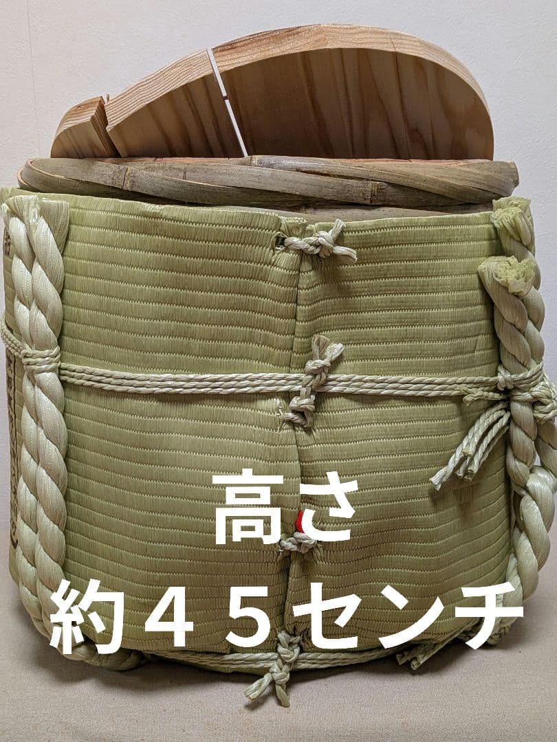 本物！檜造り鏡開き用酒樽！