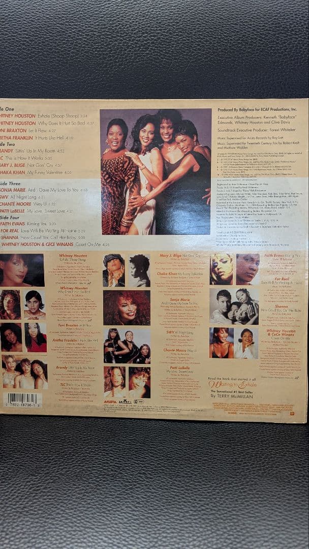 Waiting To Exhale( ため息つかせて)OST 2LP レコード