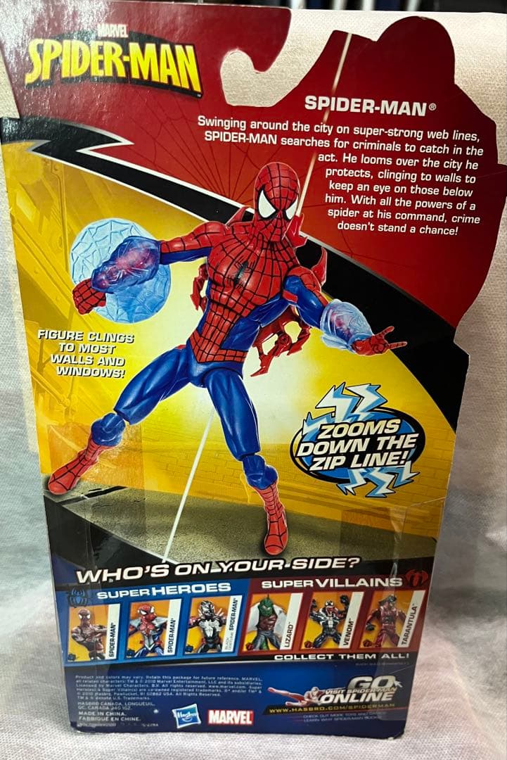新品未開封　スパイダーマン アクションフィギュア