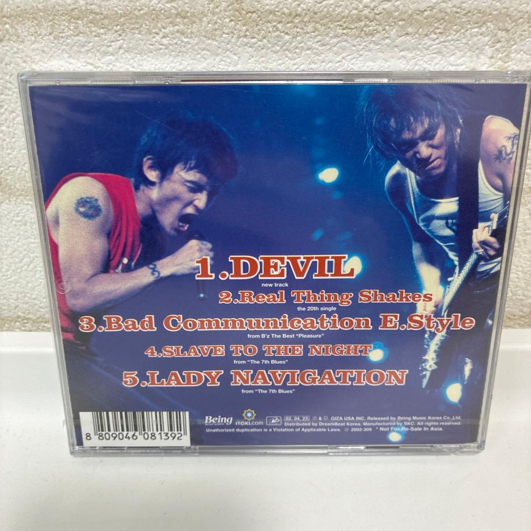 未開封品　希少　B'z 韓国限定盤ミニアルバム DEVIL