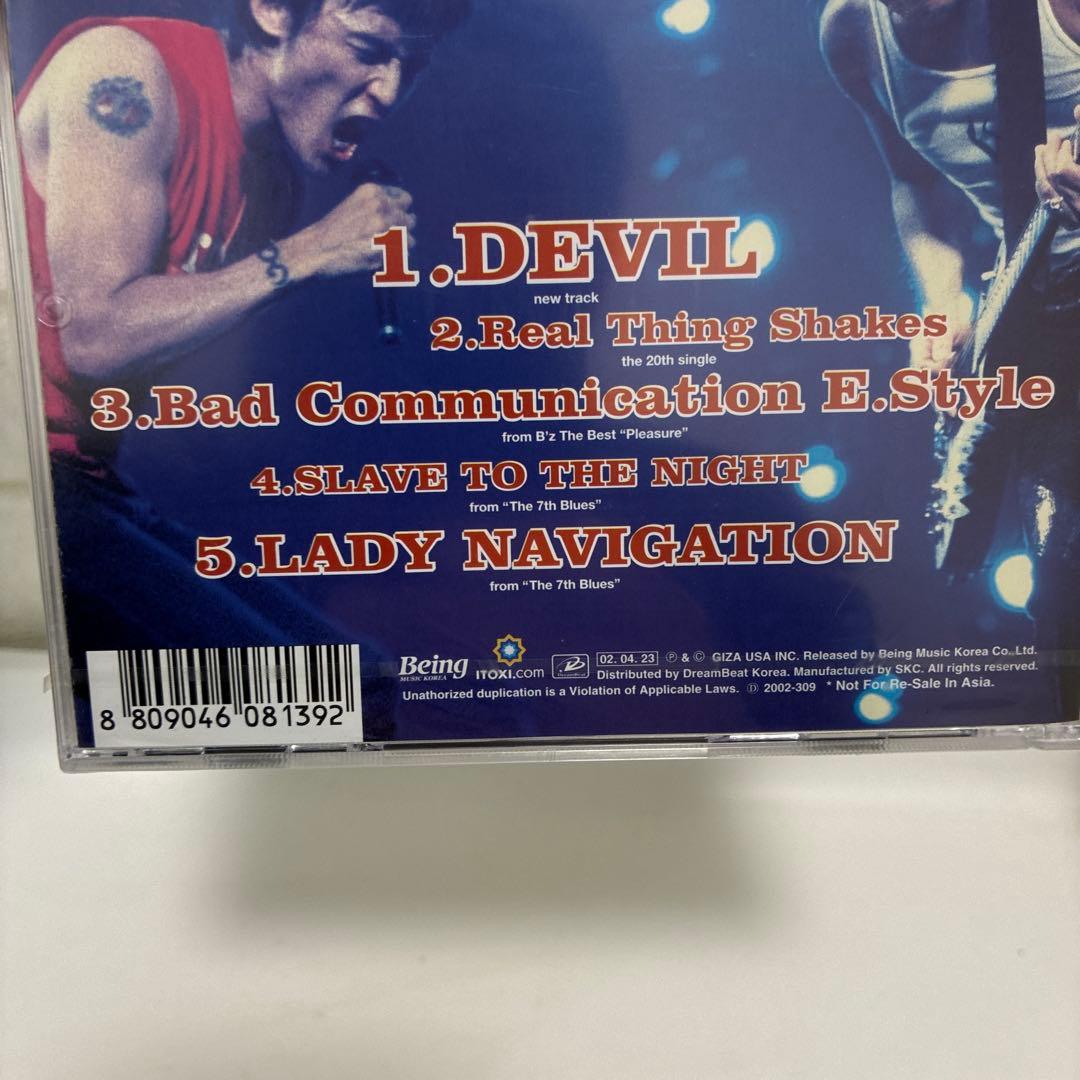 未開封品　希少　B'z 韓国限定盤ミニアルバム DEVIL