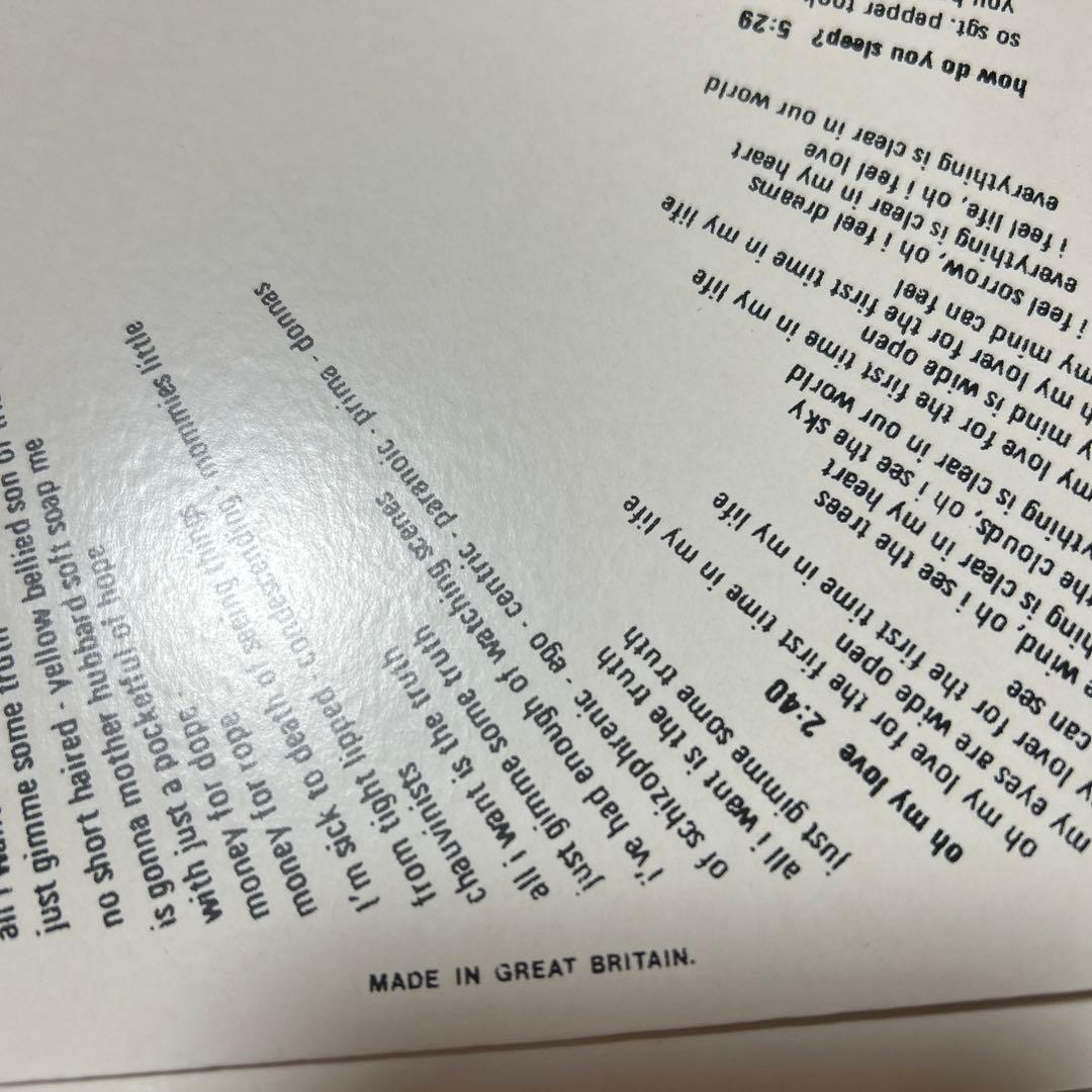 ジョンレノン／2000年UK・EU盤／開封済・新品／ピカピカ／beatles
