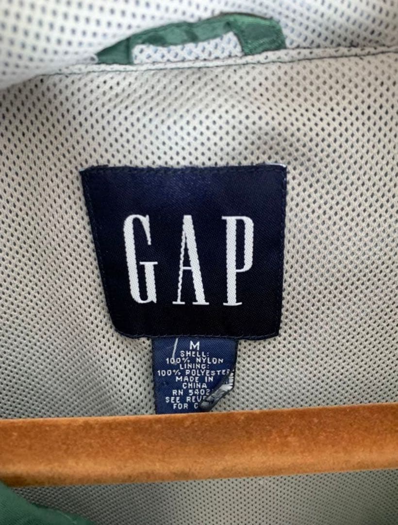 トップス 90s 00s vintage old GAP NYLON VEST TECH