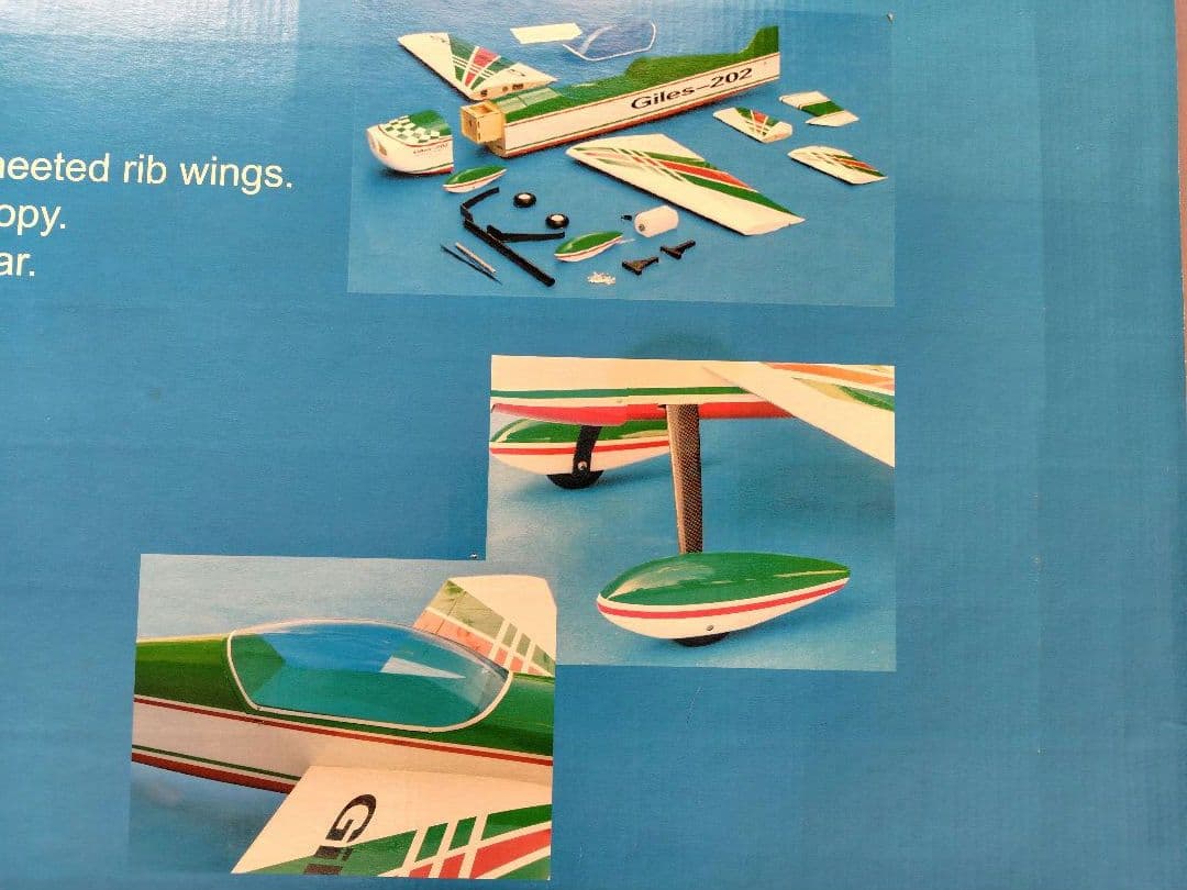 Giles-202 140 ARFキット 大型ラジコン飛行機
