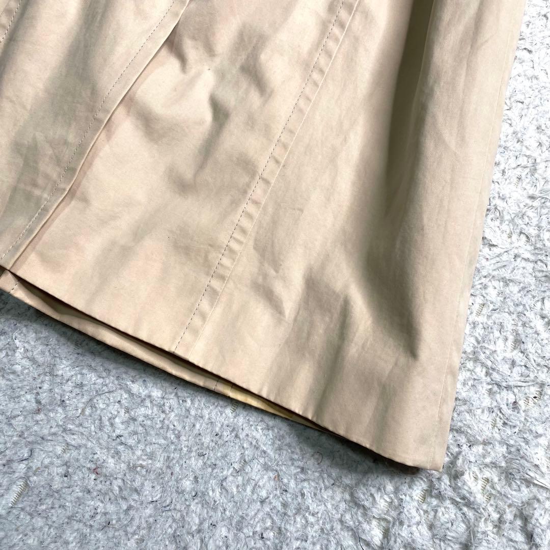 Burberry コート ライナー ベルト ノバチェック 綿 38 シングル