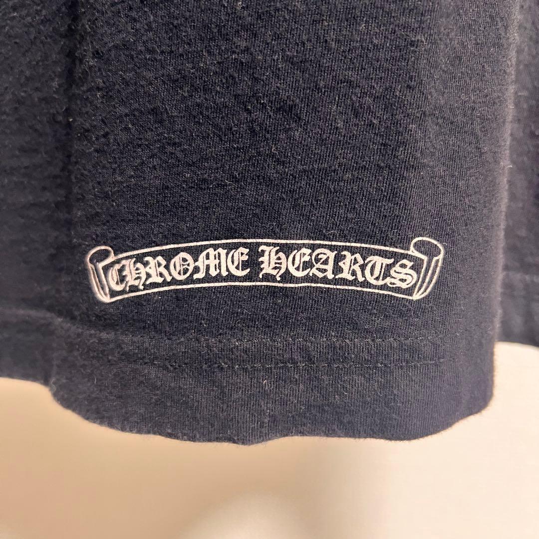 CHROME HEARTS ブラック Tシャツ 胸ポケット