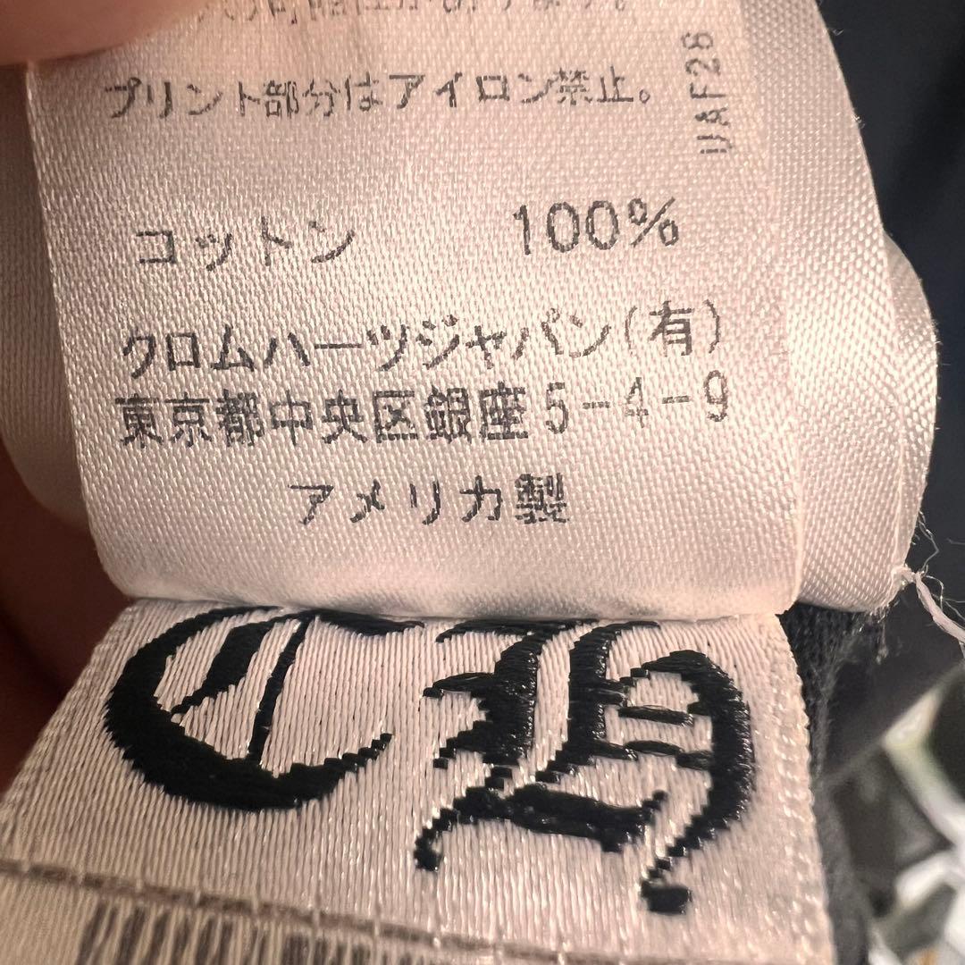 CHROME HEARTS ブラック Tシャツ 胸ポケット