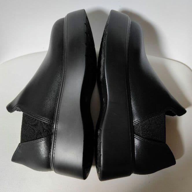 美品　BEAUTY&YOUTH サイドゴア アンクルブーツ 黒 厚底　24cm