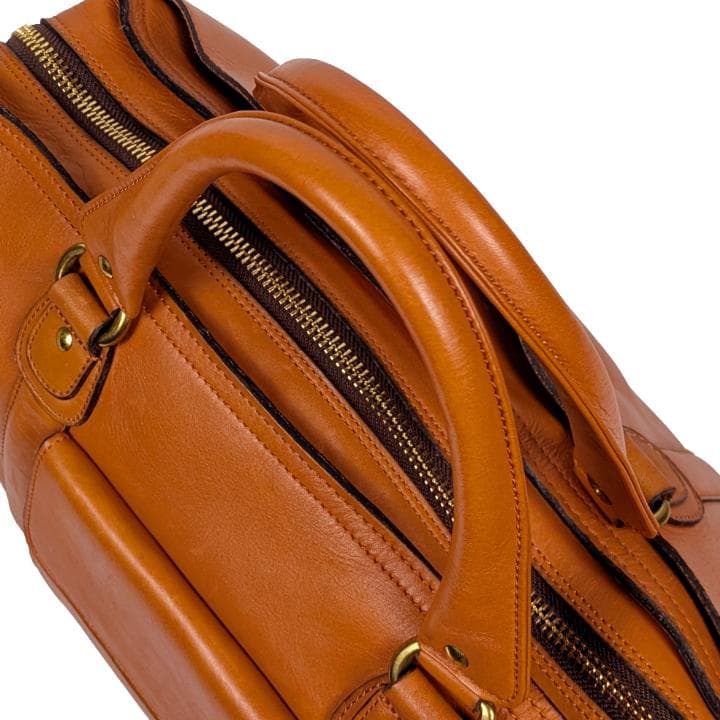 【極美品】ポーター バロン 2WAY ボストンバッグ レザー レトロ ブラウン