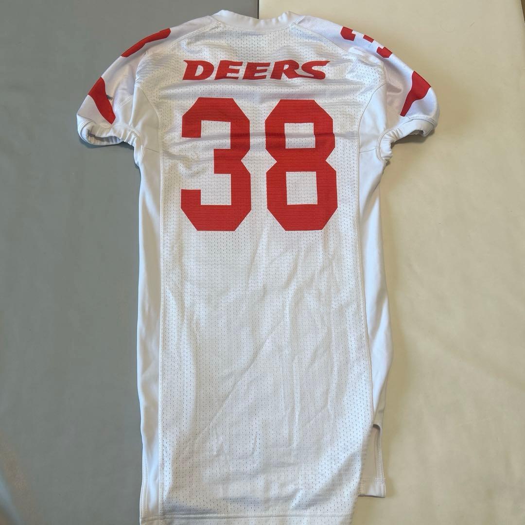 アメフト LIXIL DEERS 試合用ユニフォーム L