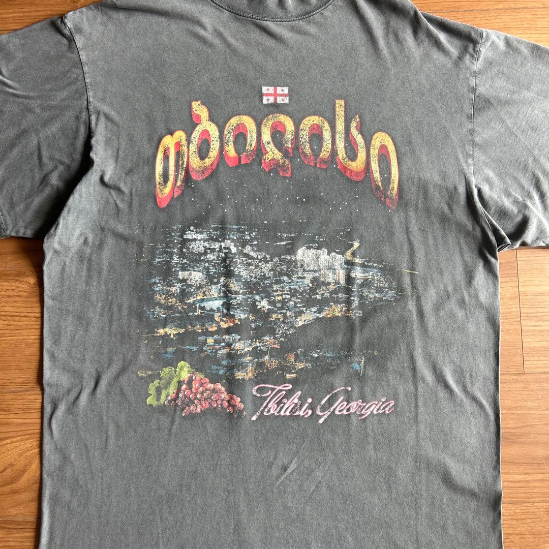 【新品未使用】BALENCIAGA oversized tbilisi tシャツ