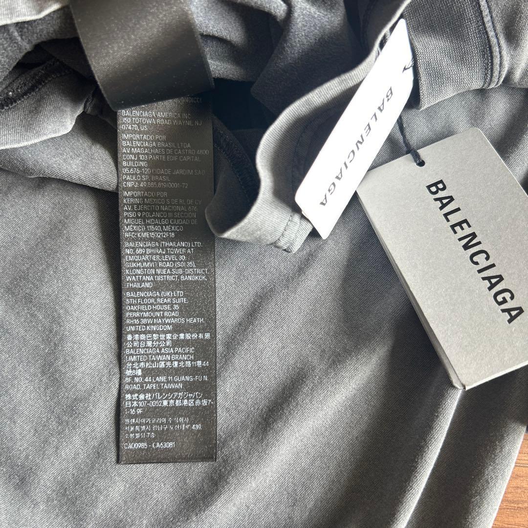 【新品未使用】BALENCIAGA oversized tbilisi tシャツ
