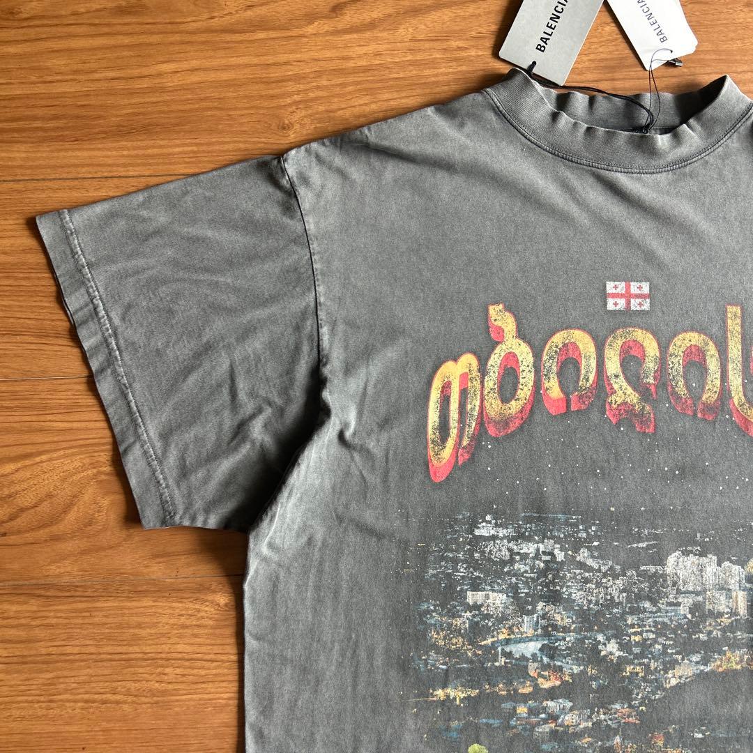 【新品未使用】BALENCIAGA oversized tbilisi tシャツ