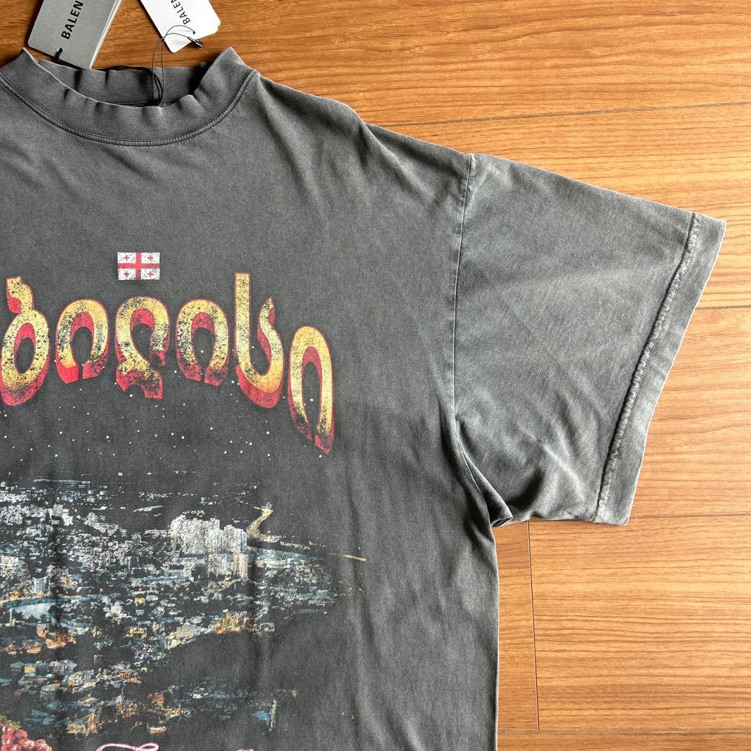 【新品未使用】BALENCIAGA oversized tbilisi tシャツ