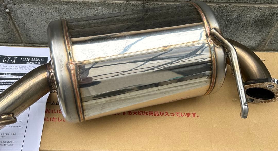 ジムニー　ロッソモデロ DUSSEL GT-X マフラー