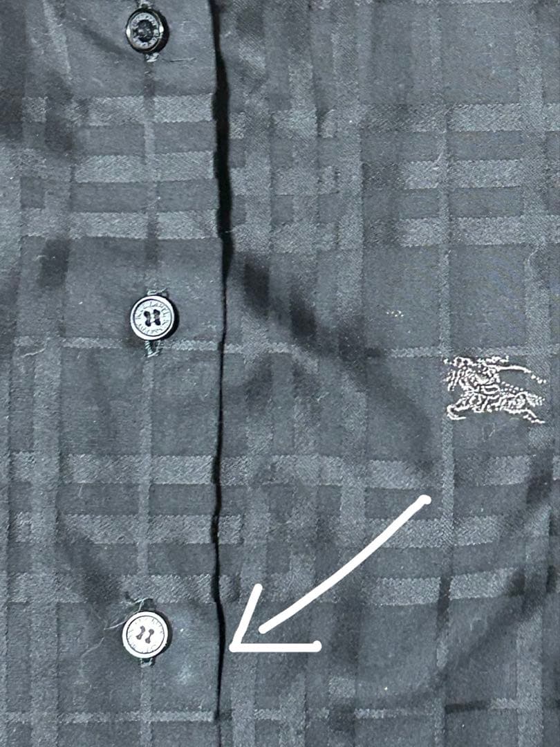 Burberry London ブラックレーベル シャツ