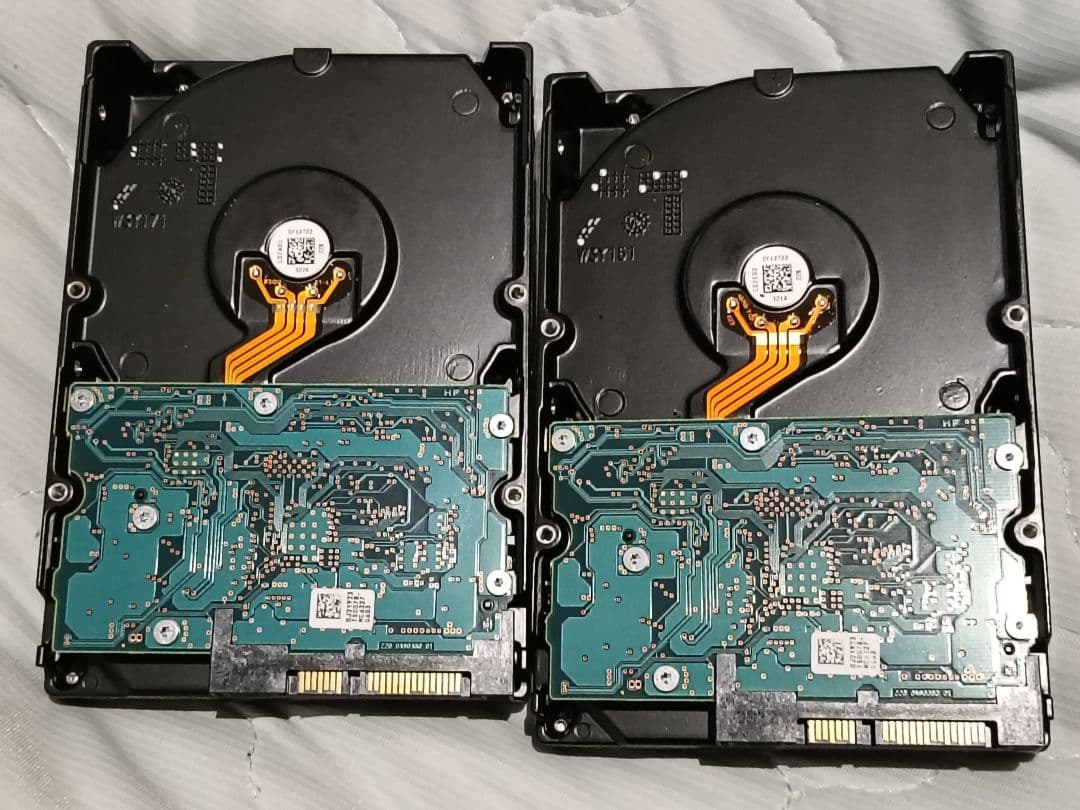TOSHIBA DT01ABA300V 3000GB 2台セット 正常品