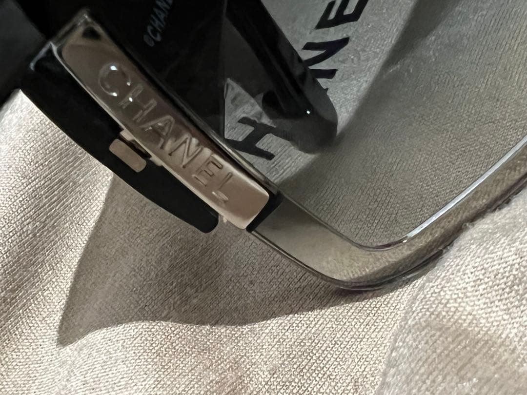 CHANEL Matelassé Temple Sunglasses