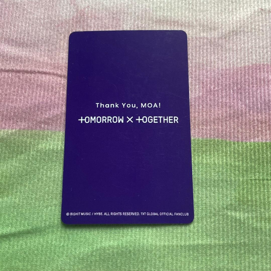 TXT FC アンケ一ト 2024 membership ヨンジュン トレカ