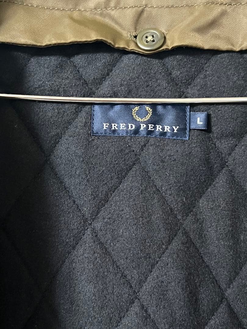 フレッドペリー　FRED PERRY モッズコート　グリーン　L ライナー