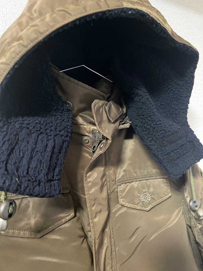 フレッドペリー　FRED PERRY モッズコート　グリーン　L ライナー