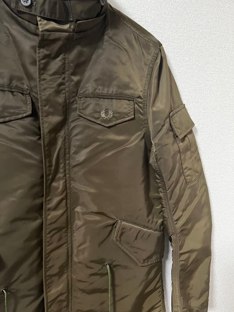 フレッドペリー　FRED PERRY モッズコート　グリーン　L ライナー