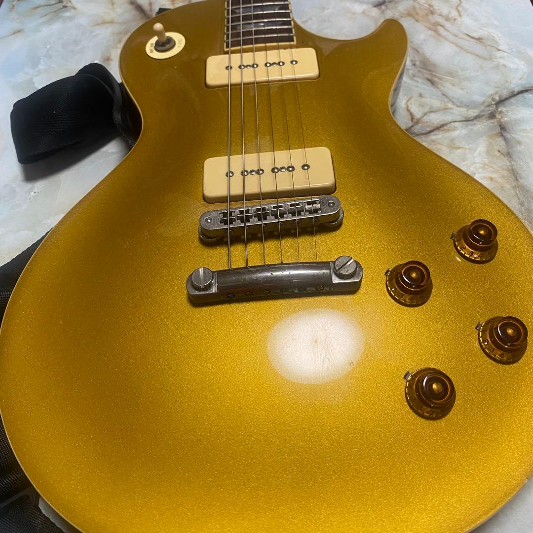 【希少】BURNY Les Paul Gold Top P90 フェルナンデス