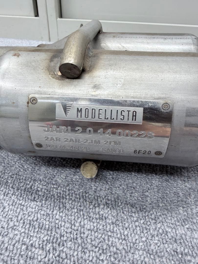 MODELLISTA マフラー　30アルファード・ヴェルファイア