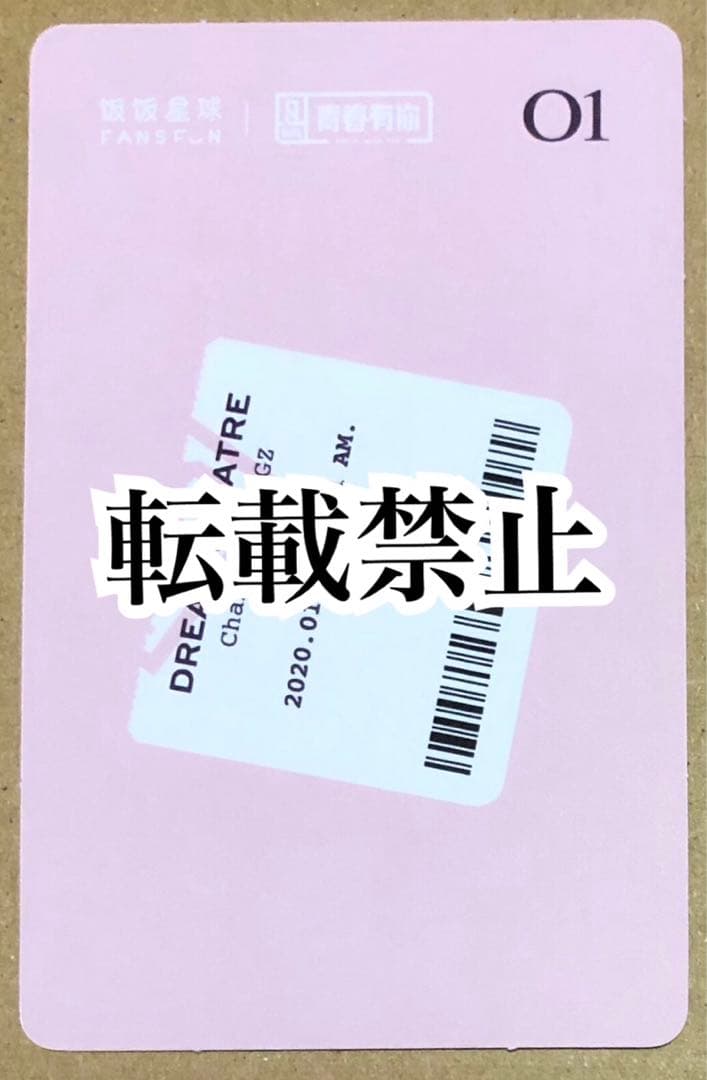 青春有你2 グッズ MD 舞台記録 破風 nature オーロラ 欧若拉 トレカ