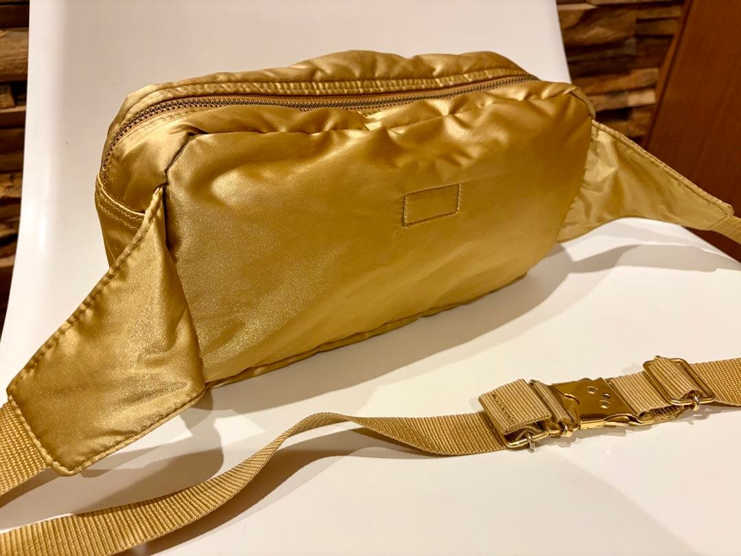 PORTER ポーターショルダーバッグ　ゴールド